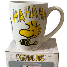 Cargar imagen en el visor de la galería, Taza Snoopy Tarro Belly Ceramica Peanuts Woodstock Caja de Regalo coleccionable de 500ML