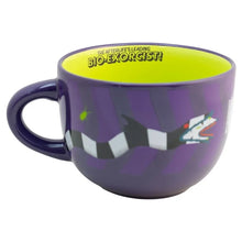 Cargar imagen en el visor de la galería, Beetlejuice Taza Jumbo Bitono, Diseño Sandworm, Beetlejuice la Película, Tarro Multiusos, Capacidad 820 ml, Morado
