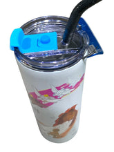 Cargar imagen en el visor de la galería, Personajes DIsney Vaso Termo doble Pared Acero Inoxidable con tapa y Popote Simba Dumbo Peter Pan Balu