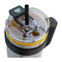 Cargar imagen en el visor de la galería, Snoopy Termo Alto doble pared con tapa hermetica Chrlie Brown Woodstock Peanuts capacidad 1.2L