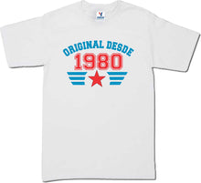 Cargar imagen en el visor de la galería, Playera Cumpleaños Original Desde Año Personalizable corte Infantil, Dama o Caballero