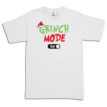 Cargar imagen en el visor de la galería, Playera Grinch Mode On Navidad Dama / Caballero o Infantil evento Familia Reunion