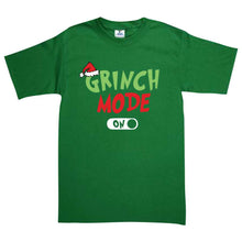 Cargar imagen en el visor de la galería, Playera Grinch Mode On Navidad Dama / Caballero o Infantil evento Familia Reunion