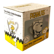 Cargar imagen en el visor de la galería, Taza Snoopy Tarro Belly Ceramica Peanuts Woodstock Caja de Regalo coleccionable de 500ML