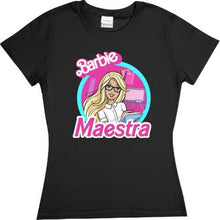 Cargar imagen en el visor de la galería, Playera Barbie Profesionistas Dama varias profesiones
