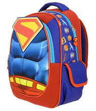 Cargar imagen en el visor de la galería, Superman Mochila Escolar Hero Armor Dc Comics Back Pack