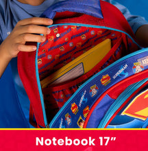 Cargar imagen en el visor de la galería, Superman Mochila Escolar Hero Armor Dc Comics Back Pack
