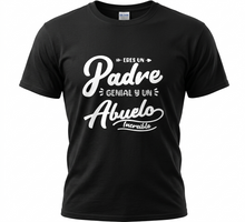 Cargar imagen en el visor de la galería, Playera eres un padre genial y un abuelo increible dia del padre