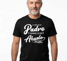 Cargar imagen en el visor de la galería, Playera eres un padre genial y un abuelo increible dia del padre