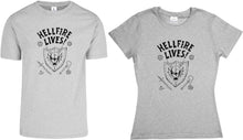 Cargar imagen en el visor de la galería, Playera Hellfire Lives Stranger Things 5 corte caballero, Dama, Infantil o juvenil