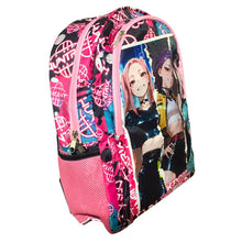 Cargar imagen en el visor de la galería, Demon Hunters Set Escolar Mochila y Lapicera Guerreras Rosa