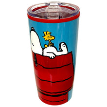 Cargar imagen en el visor de la galería, Snoopy Vaso Termo Doble Capa Acero Inoxidable 450 Mls