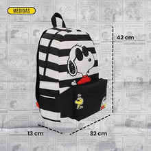 Cargar imagen en el visor de la galería, Snoopy Mochila Grande con cangurera Peanuts