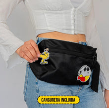 Cargar imagen en el visor de la galería, Snoopy Mochila Grande con cangurera Peanuts