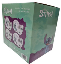 Cargar imagen en el visor de la galería, Stitch Vajilla Porcelana para 4 personas