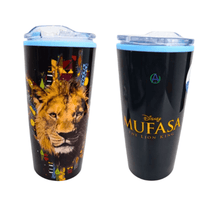 Cargar imagen en el visor de la galería, Mufasa Termo El Rey Leon doble pared con Tapa capacidad 500 ml The Lion King
