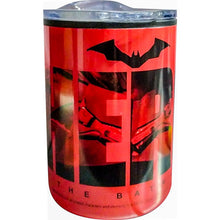 Cargar imagen en el visor de la galería, Batman Doble Pared Tapa Deslizable Vaso Botella Tarro 350 ml