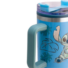 Cargar imagen en el visor de la galería, Stitch Termo Alto Jumbo Con Asa Y Popote Stitch & Trapos Lilo & Stitch