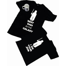 Cargar imagen en el visor de la galería, Star Wars Pkt 2 Playeras Dia Del Padre Papa Xxl E Hijo Vader