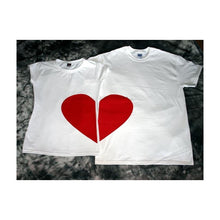 Cargar imagen en el visor de la galería, Pkt Playera Parejas San Valentín Novios