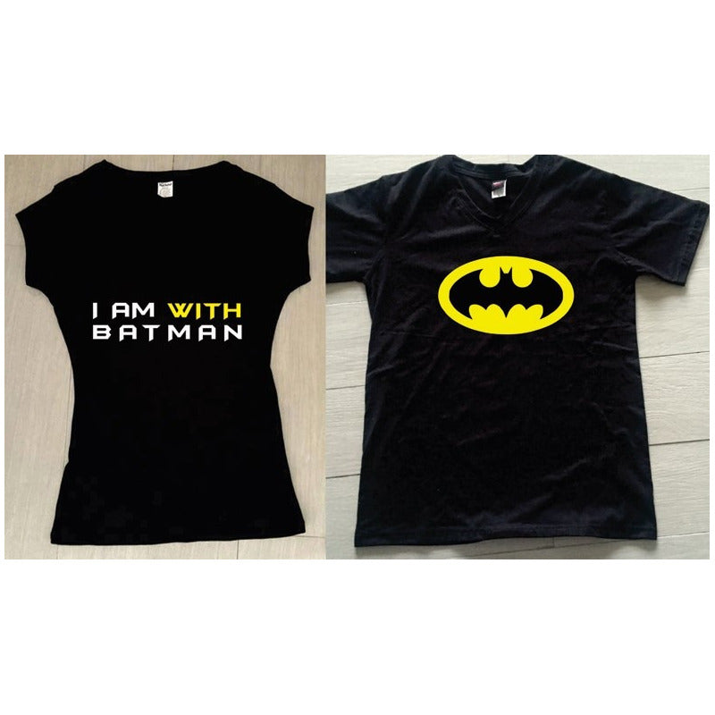 Playera Heroes Batman Superman Flash Linterna Verde Comics