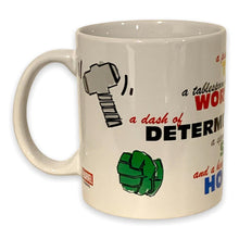Cargar imagen en el visor de la galería, Avengers Taza Thor Hulk Ironman Capitan america Viuda negra Ceramica 340 ml
