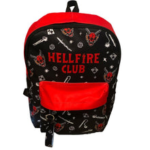 Cargar imagen en el visor de la galería, Hellfire Club Stranger Mochila Escolar BackPack