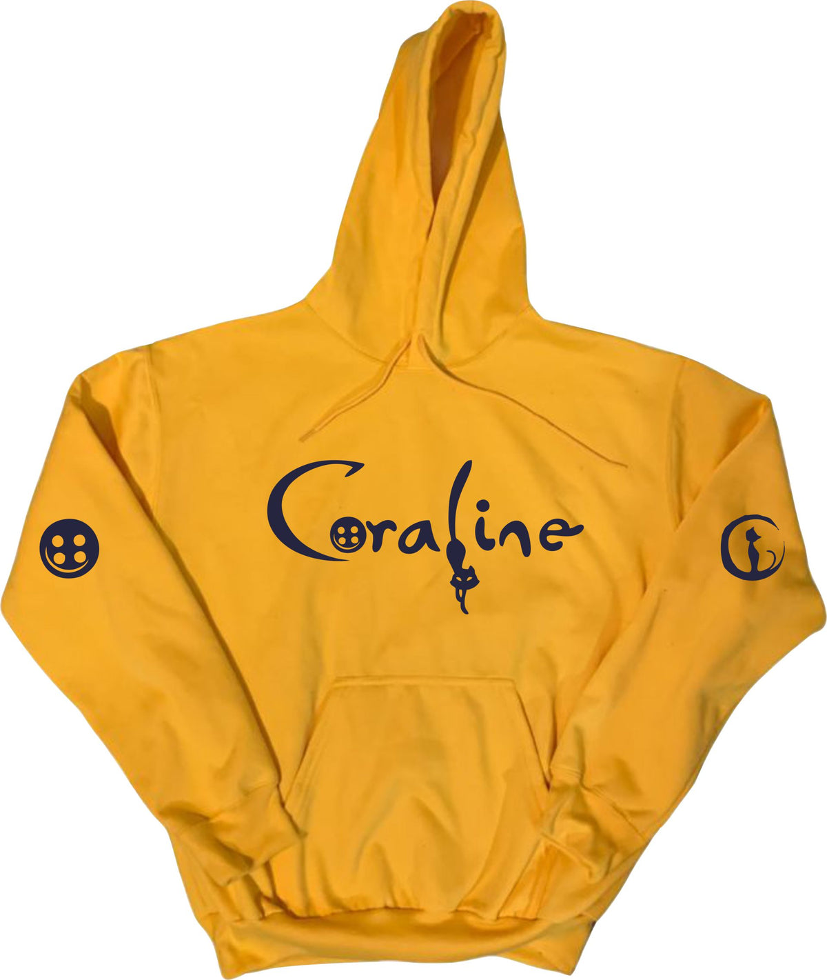 Sudadera Coraline Adulto/Infantil con Gorro Hoodie MD1