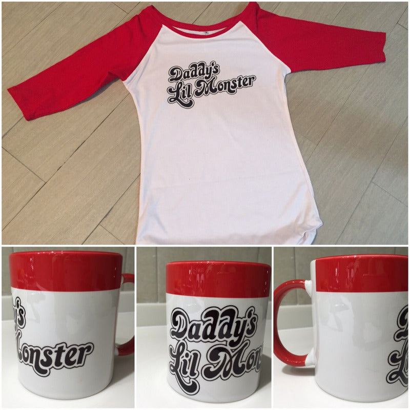 Harley Quinn Pkt Playera Y Taza