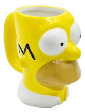 Cargar imagen en el visor de la galería, Taza Homero Simpson 3D Ceramica 369 ml Tarro
