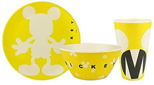 Cargar imagen en el visor de la galería, Mickey Mouse Vajilla Ecologica De Bambú Disney Colección 12 Piezas Para 4 personas