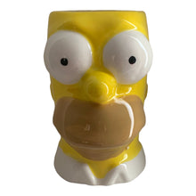 Cargar imagen en el visor de la galería, Taza Homero Simpson 3D Ceramica 369 ml Tarro