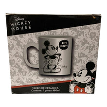 Cargar imagen en el visor de la galería, Mickey & Minnie Mouse Tarro De Cerámica Con Caja De Regalo 480 ml
