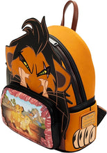 Cargar imagen en el visor de la galería, Scar Loungefly The Lion King Bolso Mini Back Pack Mochila Disney El Rey Leon