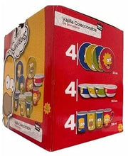 Cargar imagen en el visor de la galería, Vajilla Los Simpsons de Porcelana 12 piezas de coleccion
