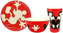Cargar imagen en el visor de la galería, Mickey Mouse Vajilla Ecologica De Bambú Disney Colección 12 Piezas Para 4 personas