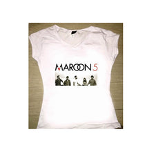 Cargar imagen en el visor de la galería, Playera Adam Levine Maroon 5 Varios Diseños Concierto Mexico