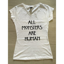 Cargar imagen en el visor de la galería, Playera American Horror Story All Monsters Are Human