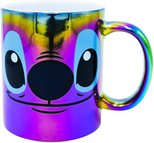 Cargar imagen en el visor de la galería, Taza Disney Stitch Iridiscente 325ml