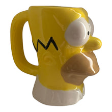Cargar imagen en el visor de la galería, Taza Homero Simpson 3D Ceramica 369 ml Tarro