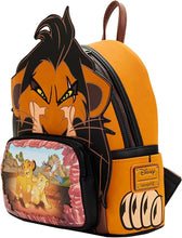 Cargar imagen en el visor de la galería, Scar Loungefly The Lion King Bolso Mini Back Pack Mochila Disney El Rey Leon
