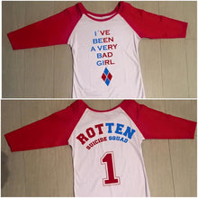 Cargar imagen en el visor de la galería, Pkt 3 Playeras Y 1 Gorra Harley Quinn Suicide Squad