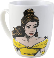 Cargar imagen en el visor de la galería, Vajilla Princesas Disney 12 Piezas Porcelana Ariel, Bella, Cenicienta, Rapunzel