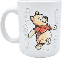 Cargar imagen en el visor de la galería, Winnie Pooh Taza edicion 95 aniversario Ceramica 480 ml con caja de regalo