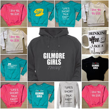 Cargar imagen en el visor de la galería, Sudadera Gilmore Girls Lifes Short Talk Fast