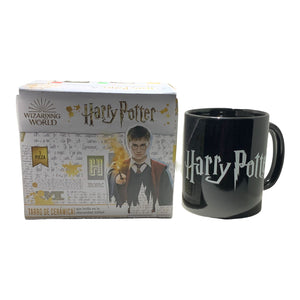 Harry Potter Taza Mágica Brilla Obscuridad 340ml Caja