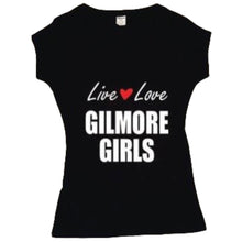 Cargar imagen en el visor de la galería, Playera Gilmore Girls Live Love