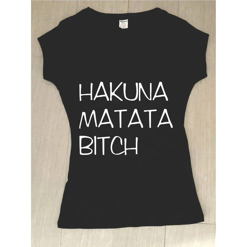 Playera El Rey Leon Hakuna Matata Bitch Dama