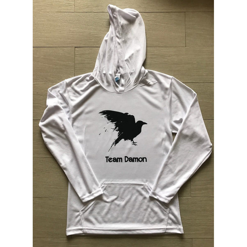 Damon Salvatore The Vampire Diaries Sudadera Delgada