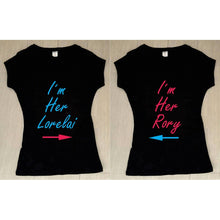 Cargar imagen en el visor de la galería, Pkt Playeras Gilmore Girls Lorelai & Rory Mama E Hija Famili